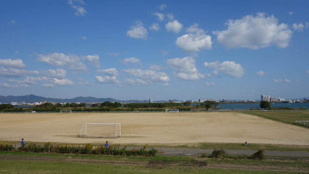 徳島市民吉野川運動広場 南岸グラウンド 公益財団法人 徳島市体育振興公社